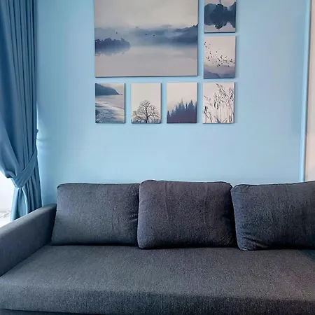 Διαμέρισμα Azure Seaview In Priscilla, Caesar Blue Resort, Aquapark, Gym, Sauna, Heated Swimming Pool, Kids Playground, Padel Court *